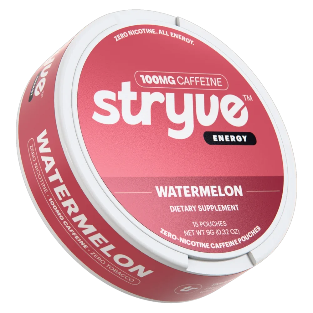 STRYVE Watermelon caffeine pouch can